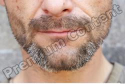 Mouth Man White Slim Bearded